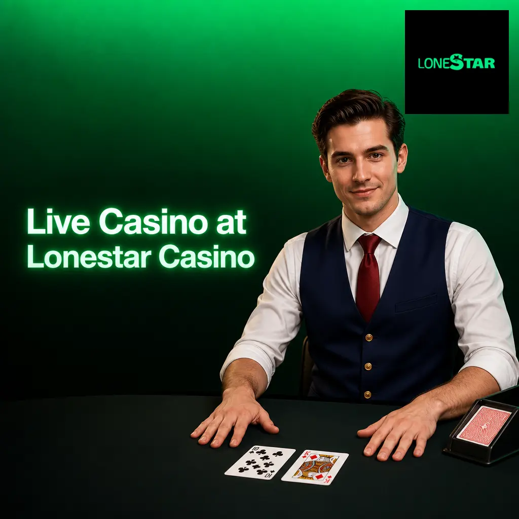 Live dealer streaming from Lonestar Casino studio