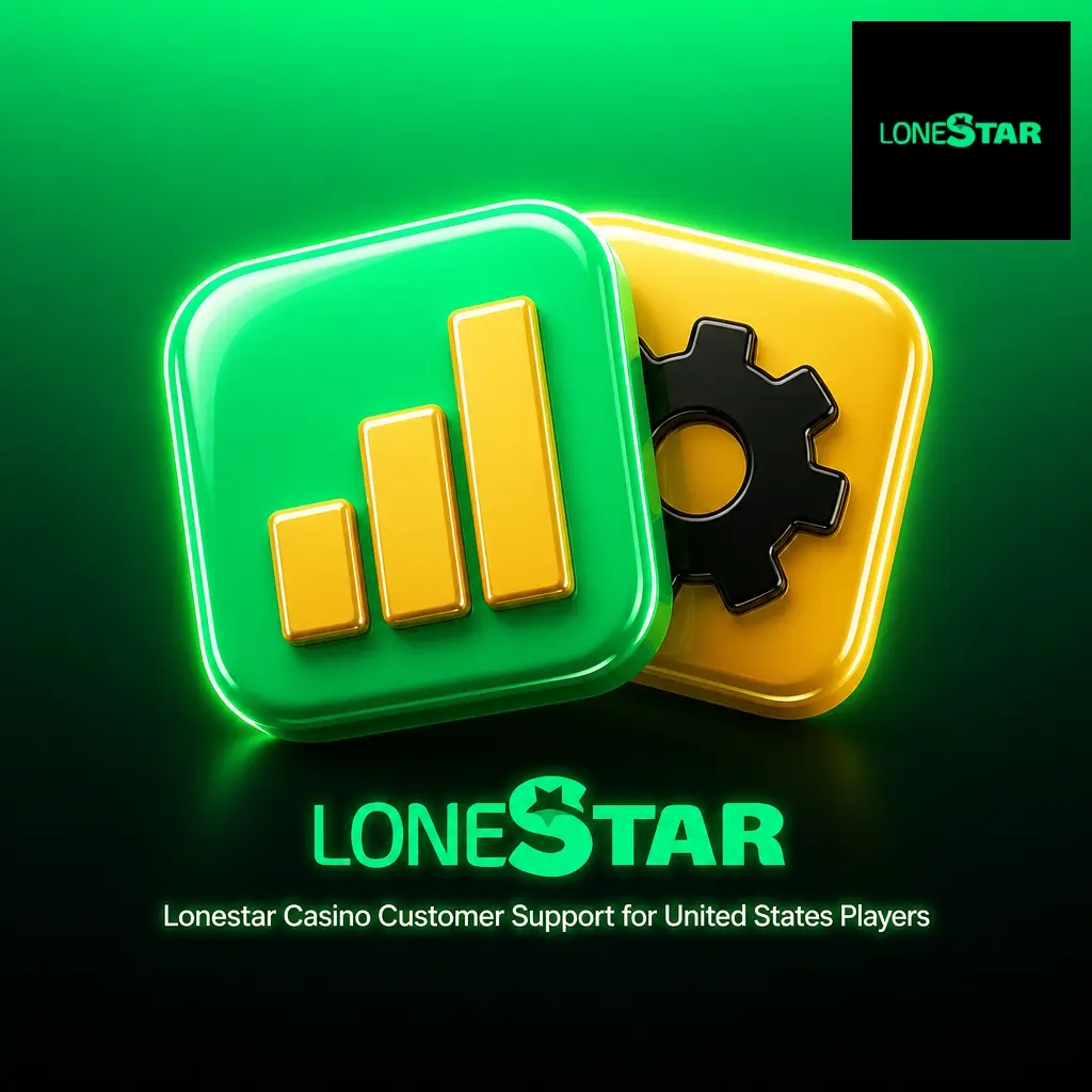 Lonestar Casino customer support representative assisting a player