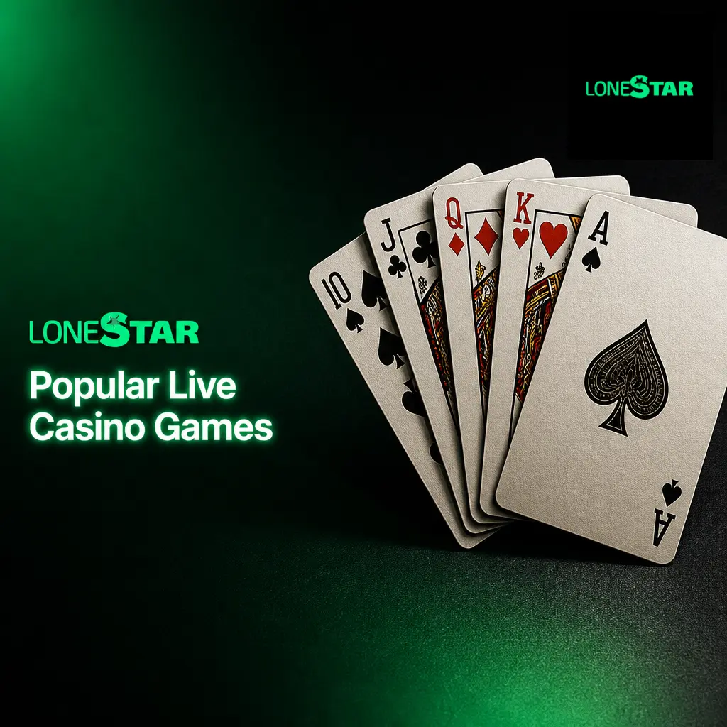 Live dealer casino games at Lonestar Casino