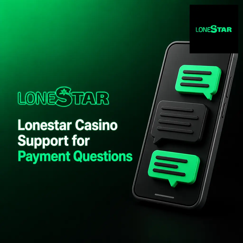 Lonestar Casino support team assisting with payment questions