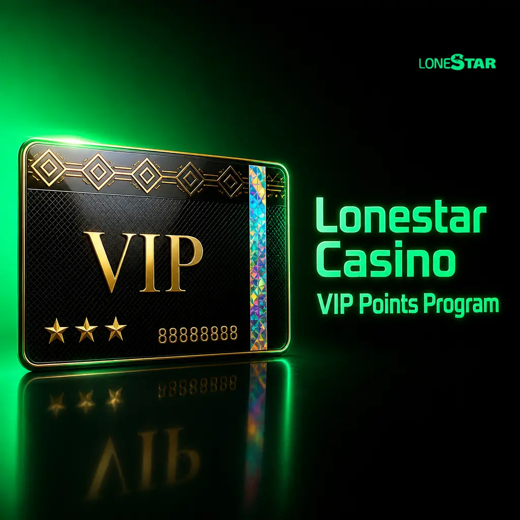 Lonestar Casino VIP Points tier progression graphic