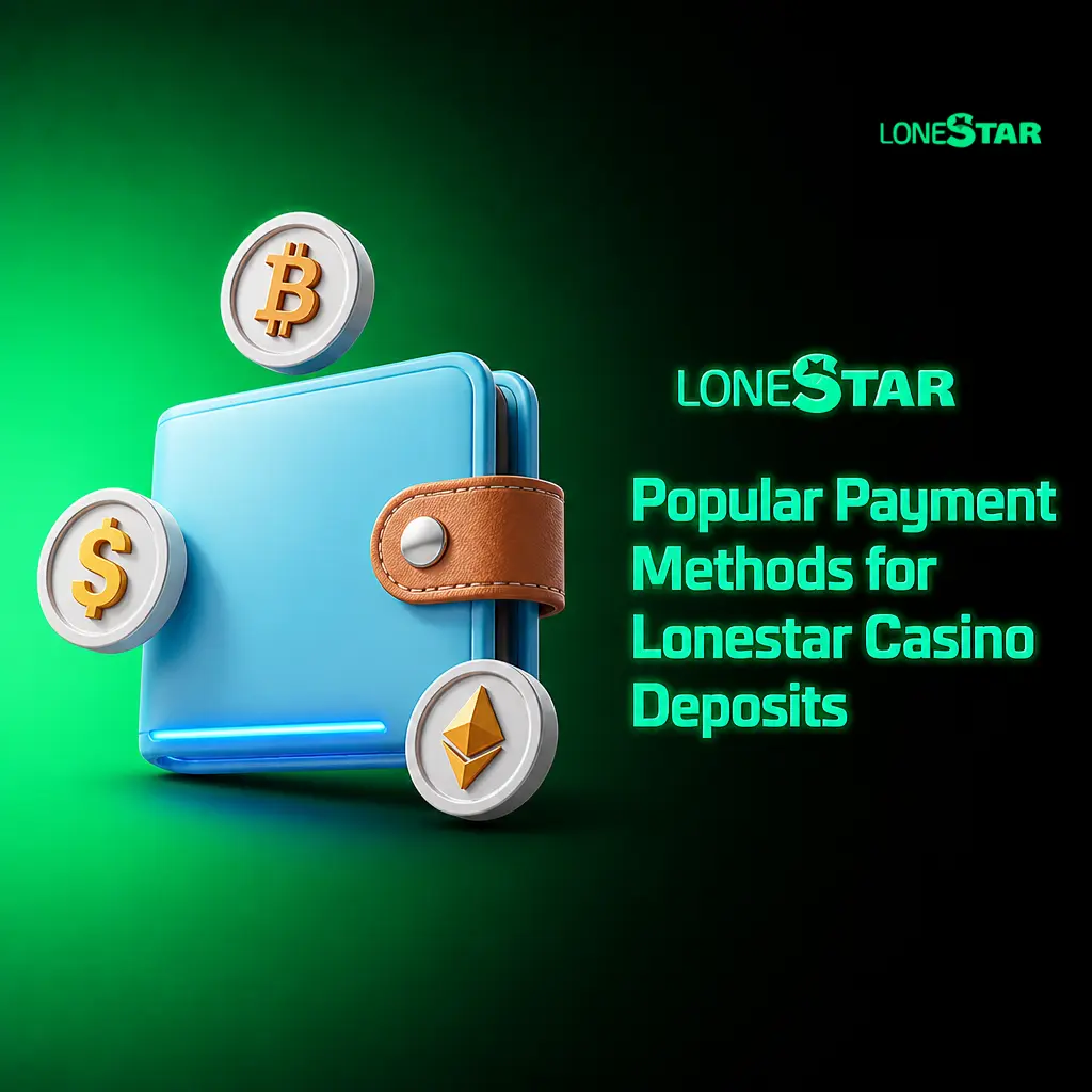 Lonestar Casino payment methods including Visa, Mastercard, and Apple Pay